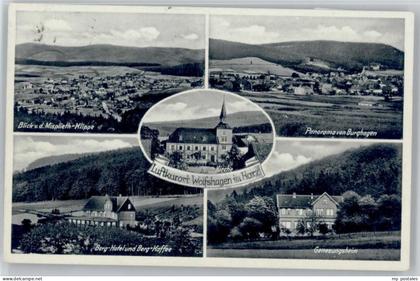 Wolfshagen Harz Kirche Berg Hotel Berg Cafe Genesungsheim