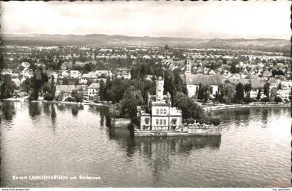 Langenargen Bodensee Langenargen Fliegeraufnahme