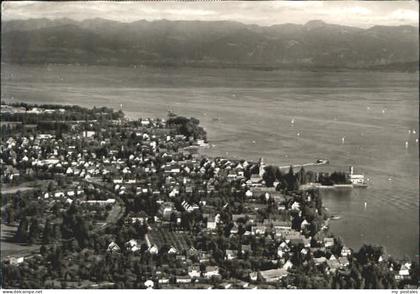 Langenargen Bodensee Langenargen Fliegeraufnahme x 1965
