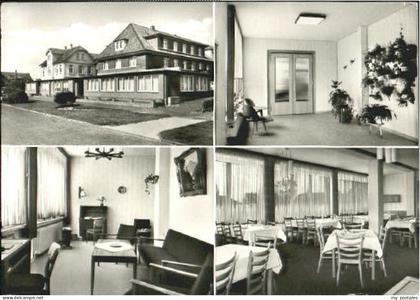 Langeoog Nordseebad Langeoog Erholungsheim Bethanien x 1972