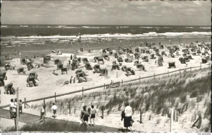 Langeoog Nordseebad Langeoog Strand x 1960