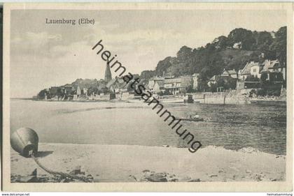 Lauenburg (Elbe) - Gesamtansicht 20er Jahre