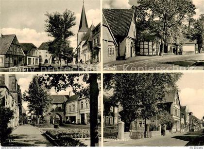 Lengerich Westfalen Marktplatz Altstadt Ehrenmal Bahnhofstrasse