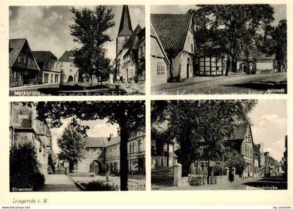 Lengerich Westfalen Marktplatz Altstadt Ehrenmal Bahnhofstrasse