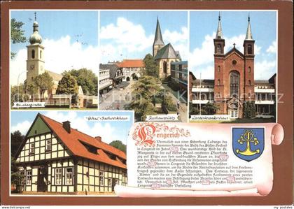 Lengerich Westfalen Rathausplatz Krankenhaus