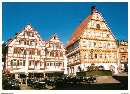 Leonberg Wuerttemberg Altes Rathaus Marktplatz