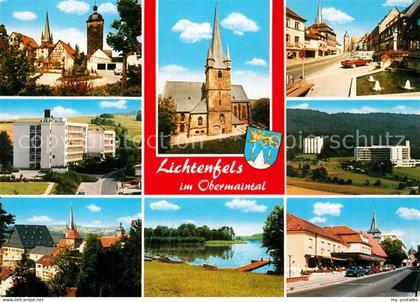 Lichtenfels Bayern Kirche Park Stadtansichten