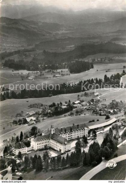 Lindenberg Allgaeu Fliegeraufnahme Sanatorium Lindenberg Alpenblick