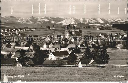 Lindenberg Allgaeu Gebirgskette