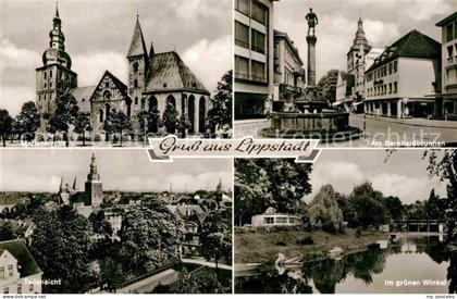 Lippstadt Marienkirche Bernhardbrunnen Gruener Winkel