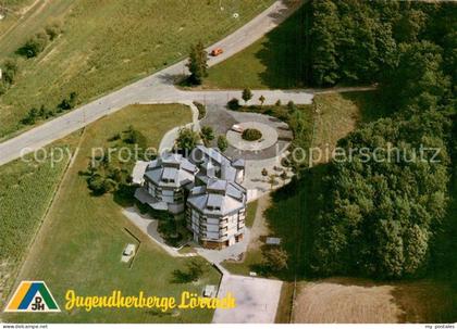 LoeRRACH Baden BW Jugendherberge Loerrach Fliegeraufnahme