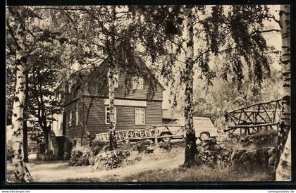 AK Lössnitz / Erzg., Berggaststätte Neu-Friedrichsruh