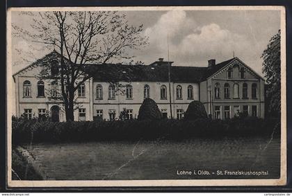 AK Lohne i. Oldb., Blick zum St. Franziskushospital