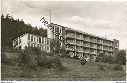 Lohr - I.G. Metall-Schule - Foto-AK - Verlag Schöning & Co. Lübeck