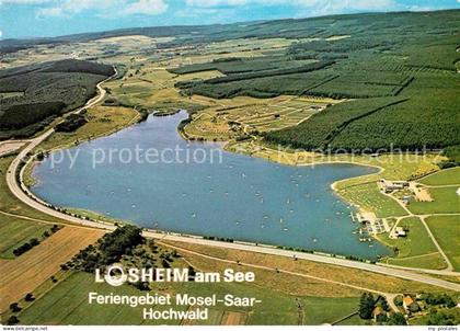 Losheim See Fliegeraufnahme Mosel-Saar-Hochwald