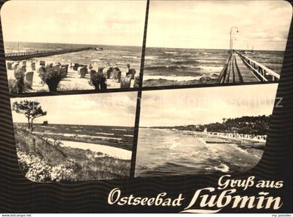Lubmin Ostseebad Strand Seebruecke