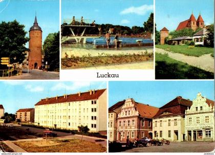 H7764 - Luckau Freibad Sprungturm - Bild und Heimat Reichenbach