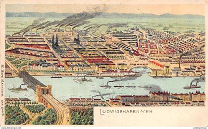 Deutschland - LUDWIGSHAFEN - Totalansicht