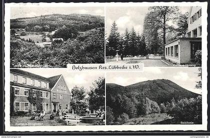 AK Holzhausen /Lübbecke, Kurhaus Holsing, Kurhaus Bringewatt, Babilonie