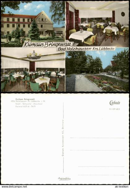 Lübbecke (Westfalen) Umland-Ansicht Kurhaus Bringewatt in 4996 Holzhausen 1965