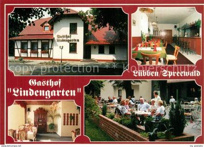 Luebben Spreewald Gasthof Lindengarten Gartenterrasse