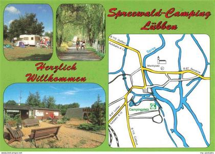 Luebben Spreewald Spreewald Camping Luebben Restaurant Waldweg