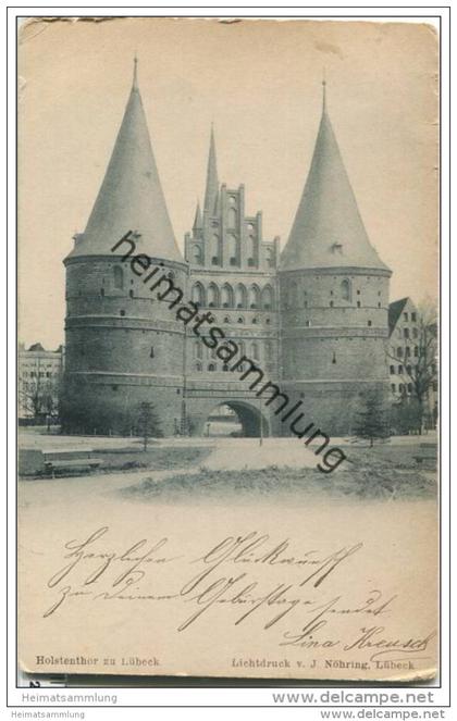 Lübeck - Holstentor