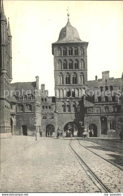 LueBECK  CITY Burgtor
