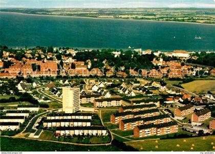 Travemuende Ostseebad Fliegeraufnahme