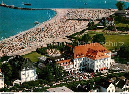 Travemuende Ostseebad Fliegeraufnahme