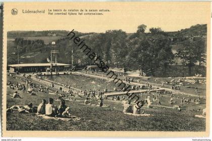 Lüdenscheid - Le bassin de natation de la saison estivale - Sommerbad - Edition Thill Bruxelles