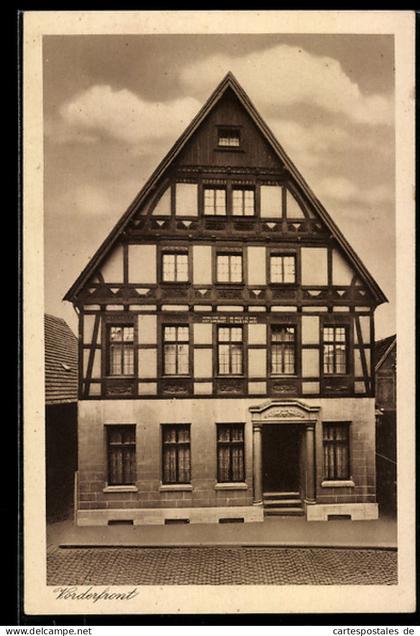 AK Lüdinghausen i. Westf., Canisianum, Konvikt der Höheren Landwirtschaftsschule, Vorderfront