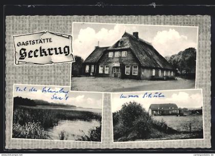 AK Seekrug über Lütjenburg, Gaststätte Seekrug