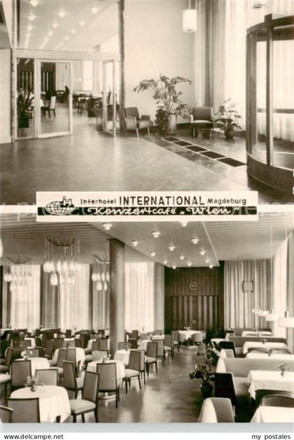 MAGDEBURG  CITY Interhotel International Magdeburg Konzertcafe Wien
