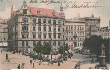 Magdenburg - Neues Rathaus (1905)