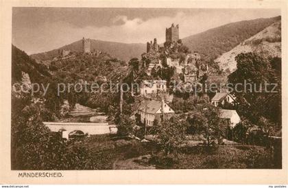 Manderscheid Eifel Burgruine