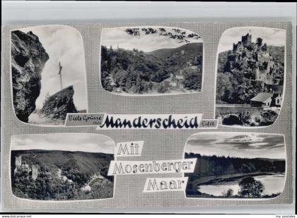 Manderscheid Eifel Manderscheid Mosenberger Maar