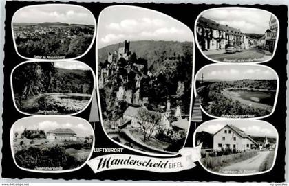 Manderscheid Eifel Manderscheid Mosenberger Maar Burgweiher Kinderheim Dr Boenne