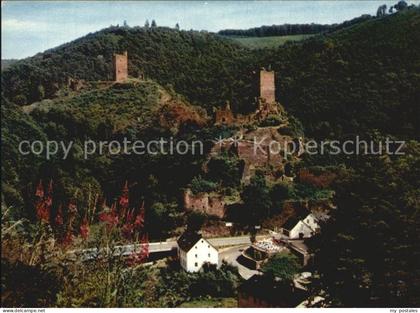Manderscheid Eifel mit Nieder und Oberburg