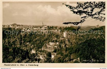 Manderscheid Eifel Oberburg Niederburg