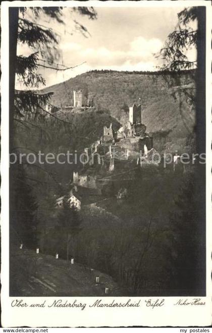 Manderscheid Eifel Oberburg Niederburg