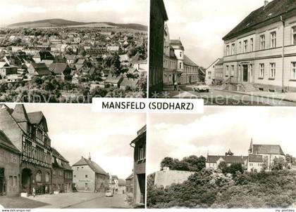Mansfeld Suedharz Unterstadt Lutherstrasse Rathaus Schloss