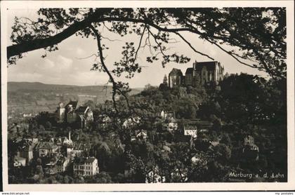Marburg Lahn Blick auf Marburg