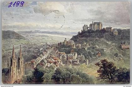 Marburg Lahn Marburg Kuenstlerkarte