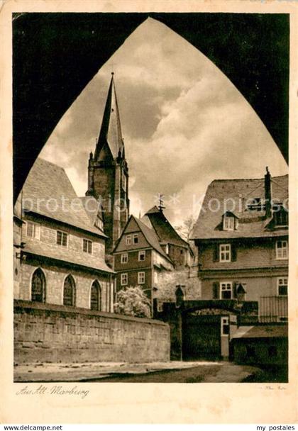 Marburg Lahn Motiv aus Alt Marburg