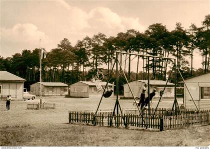 Bellin Ueckermuende Urlaubersiedlung des VEB Papierfabrik Schwedt