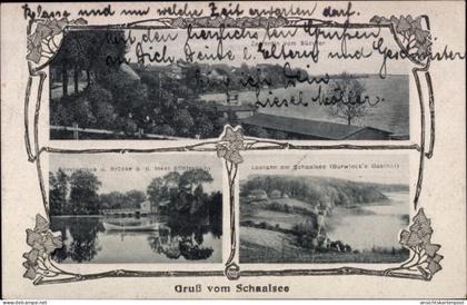 CPA Zarrentin am Schaalsee, Försterhaus, Burwieck's Gasthof