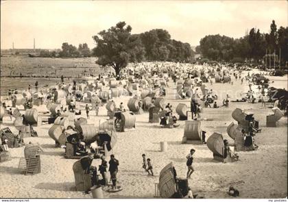 Ueckermuende Mecklenburg Vorpommern Strand