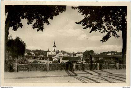 Meerane, Blick vom Bahnhof