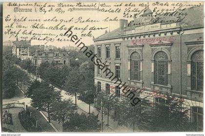 Meerane - Bornemannstrasse - Realschule - Verlag Otto Baum Meerane